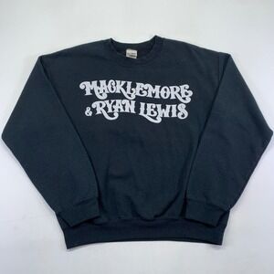 Macklemore & Ryan Lewis World Tour 2013 Crewneck Sweatshirt Mens Medium